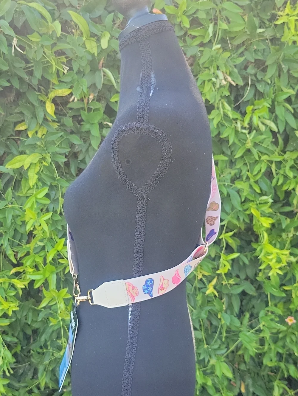 Crossbody Western Cowboy Hat Phone Holder Strap With Card Wallet